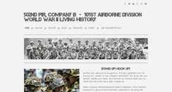Desktop Screenshot of airbornereenactors.org